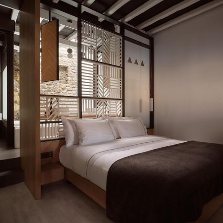 Semeli Coast Mykonos Curio Collection By Hilton Hotel Merchia Beach Buitenkant foto