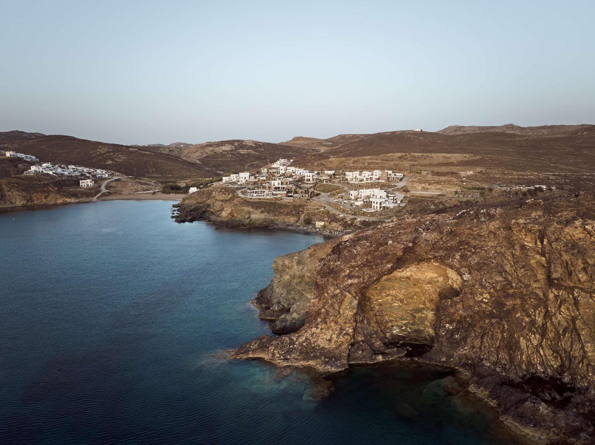 Semeli Coast Mykonos Curio Collection By Hilton Hotel Merchia Beach Buitenkant foto