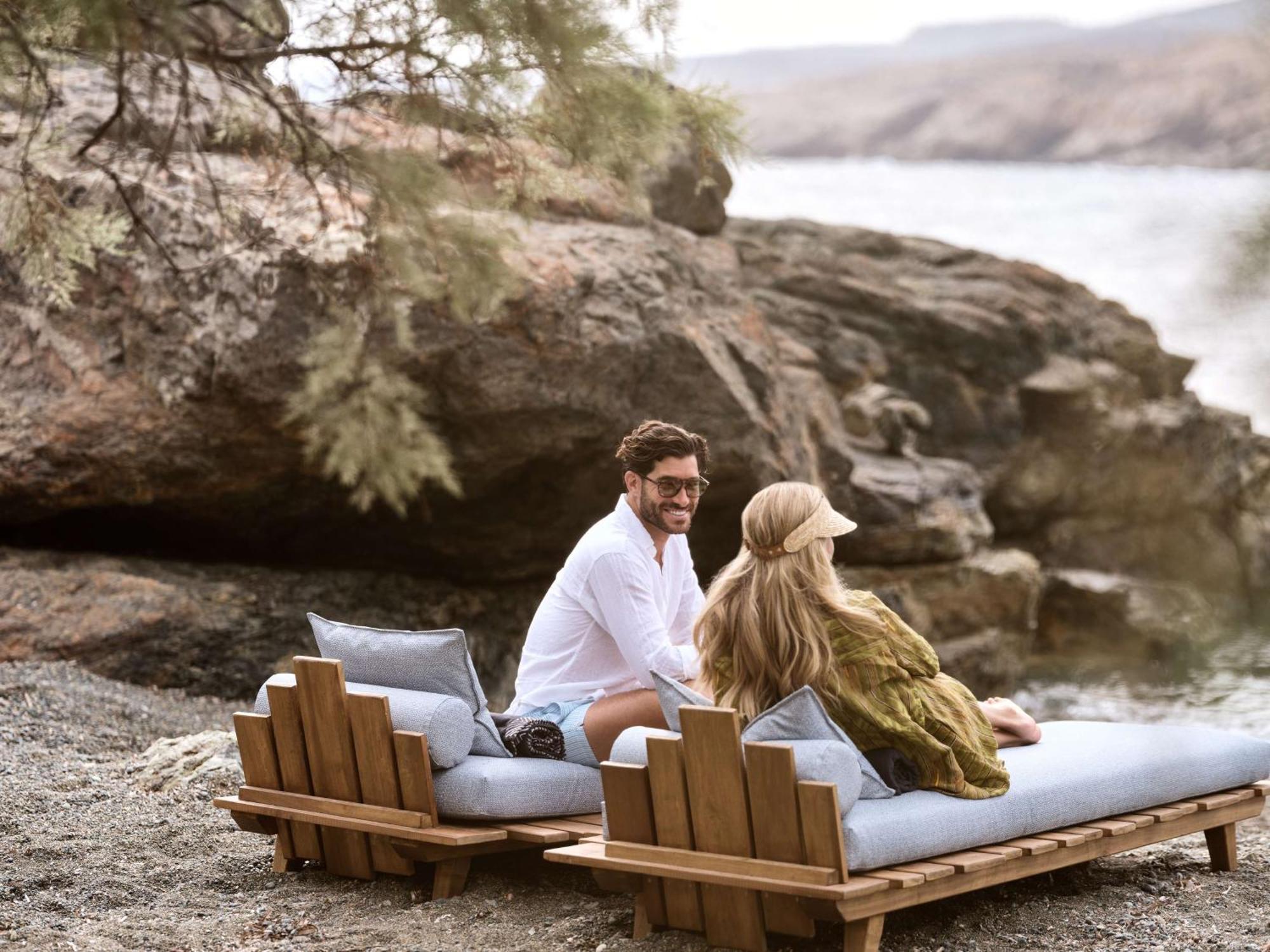 Semeli Coast Mykonos Curio Collection By Hilton Hotel Merchia Beach Buitenkant foto