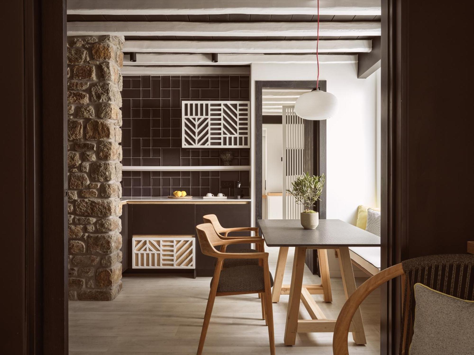 Semeli Coast Mykonos Curio Collection By Hilton Hotel Merchia Beach Buitenkant foto