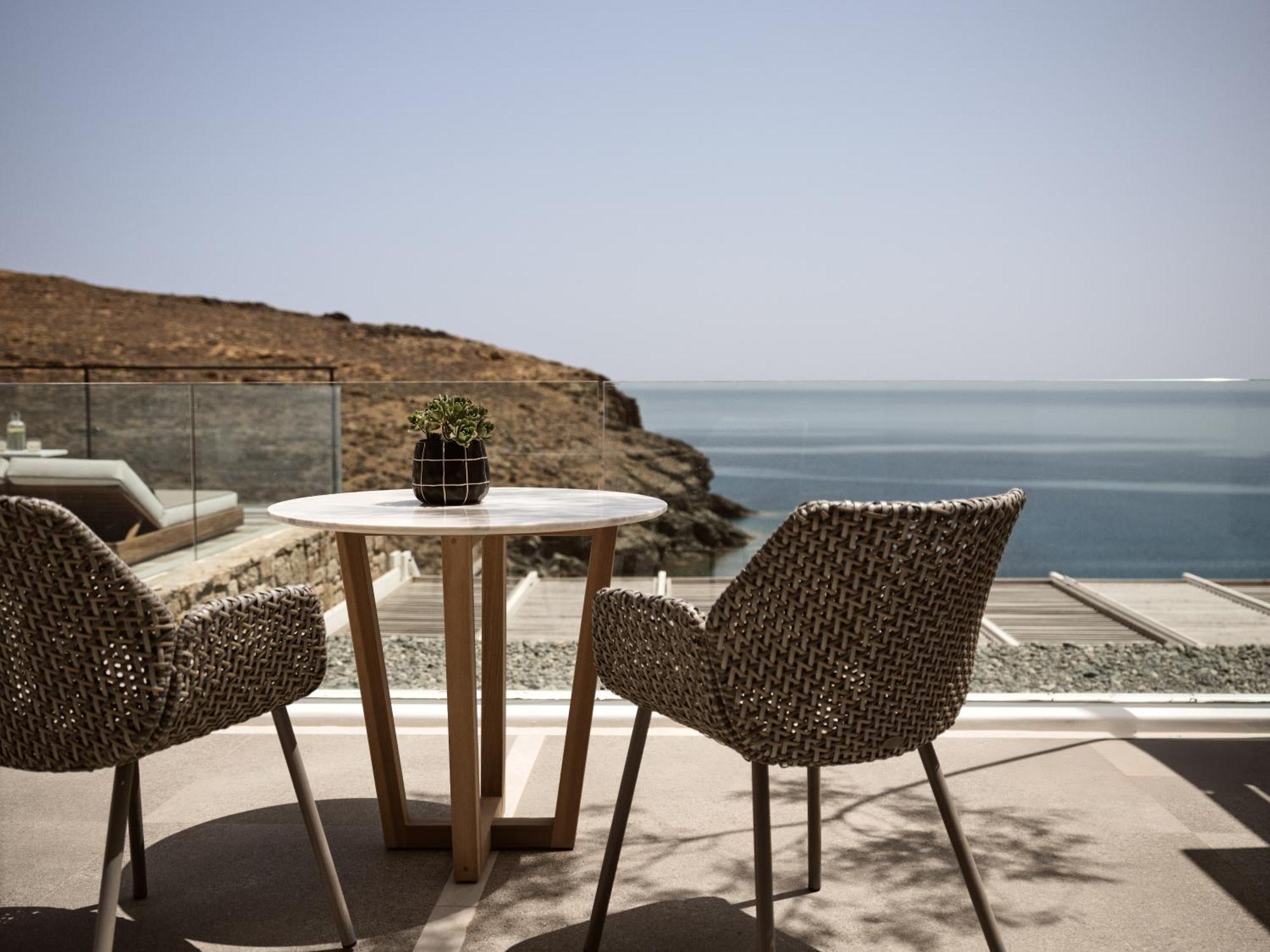 Semeli Coast Mykonos Curio Collection By Hilton Hotel Merchia Beach Buitenkant foto