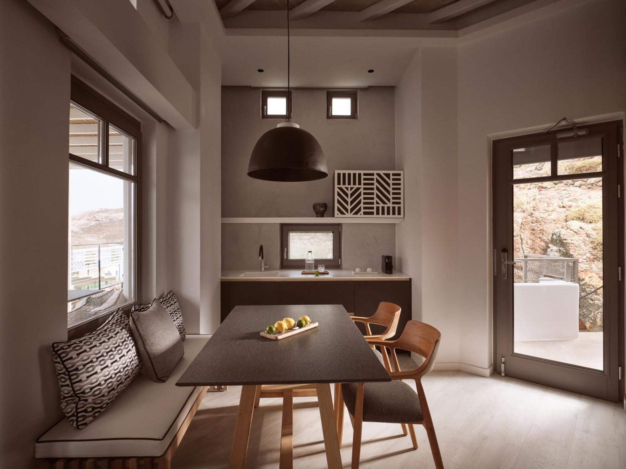 Semeli Coast Mykonos Curio Collection By Hilton Hotel Merchia Beach Buitenkant foto