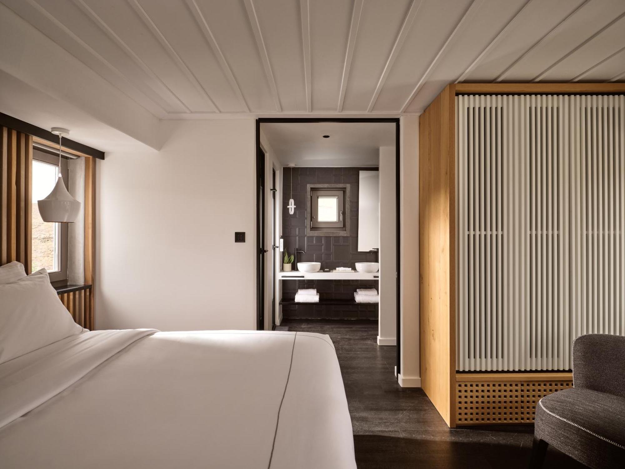 Semeli Coast Mykonos Curio Collection By Hilton Hotel Merchia Beach Buitenkant foto