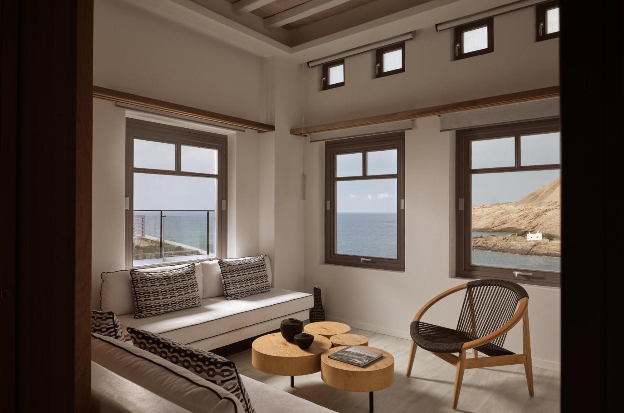 Semeli Coast Mykonos Curio Collection By Hilton Hotel Merchia Beach Buitenkant foto