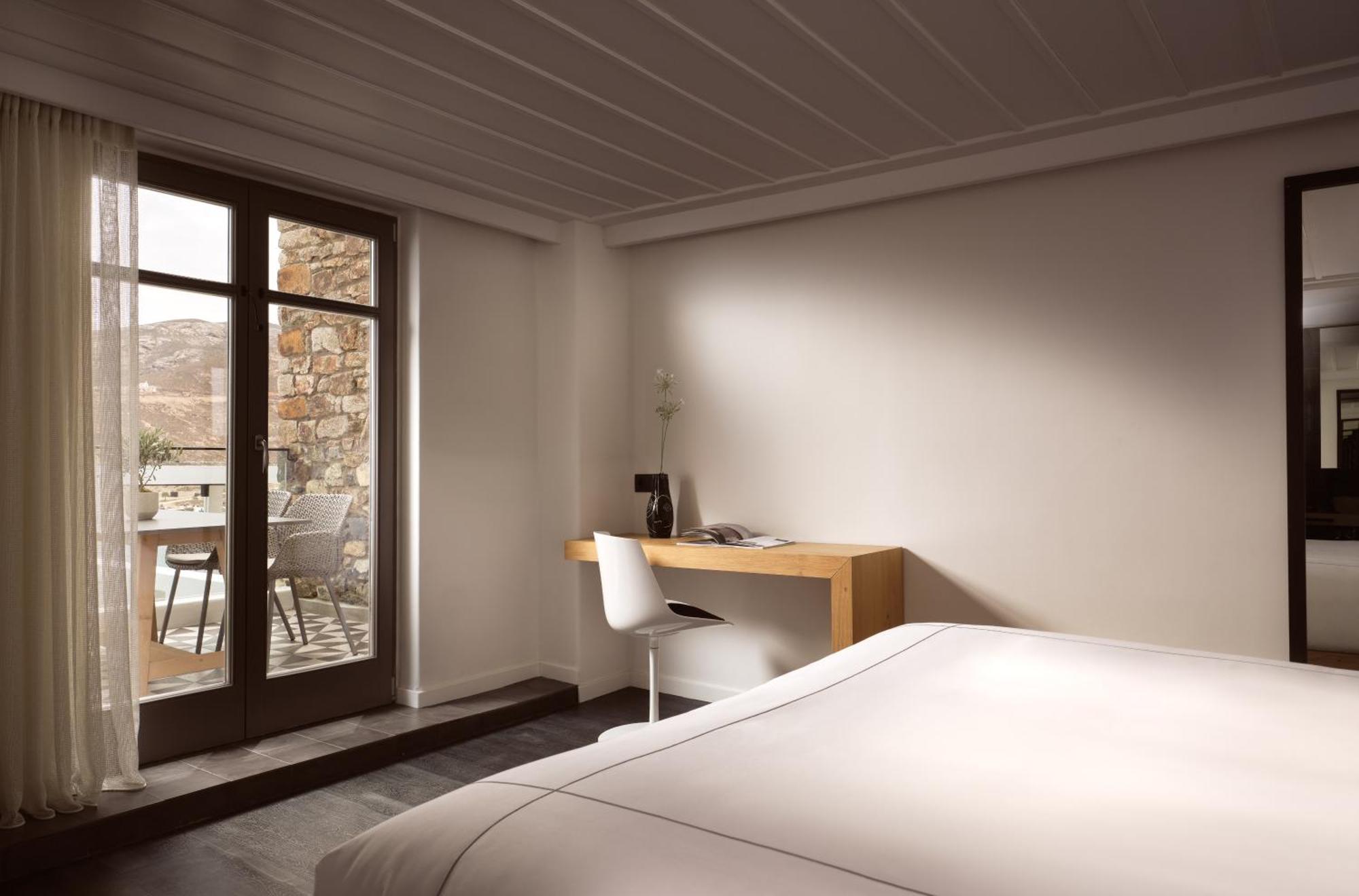 Semeli Coast Mykonos Curio Collection By Hilton Hotel Merchia Beach Buitenkant foto