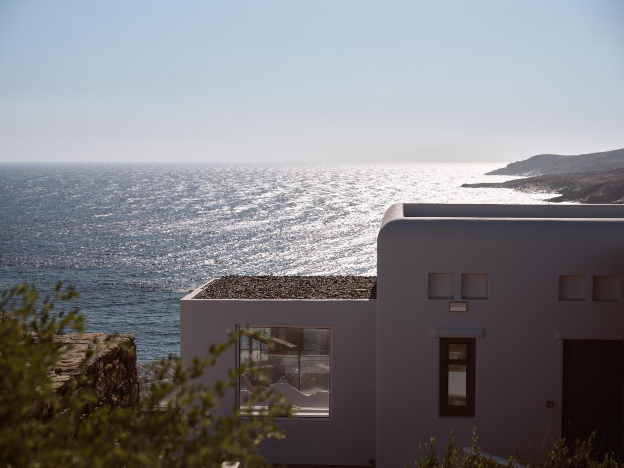 Semeli Coast Mykonos Curio Collection By Hilton Hotel Merchia Beach Buitenkant foto