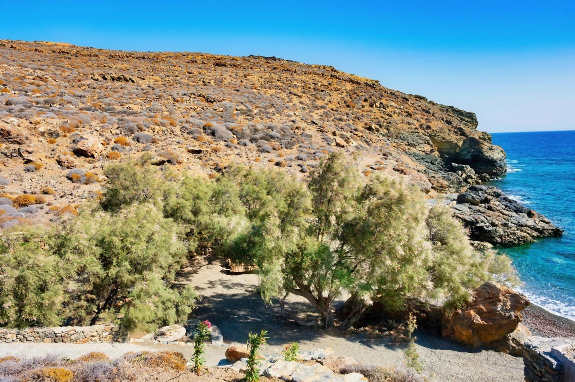 Semeli Coast Mykonos Curio Collection By Hilton Hotel Merchia Beach Buitenkant foto