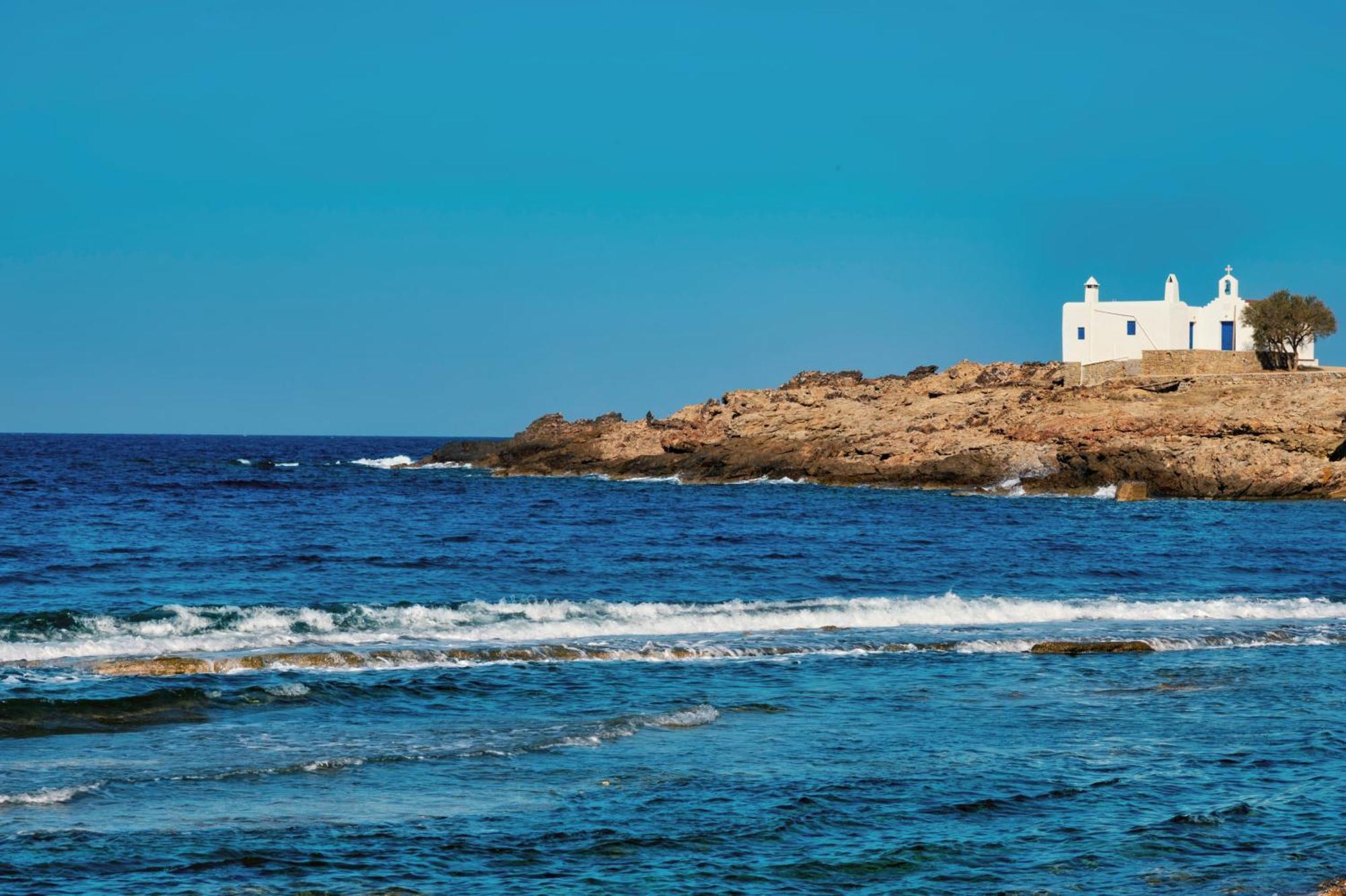 Semeli Coast Mykonos Curio Collection By Hilton Hotel Merchia Beach Buitenkant foto